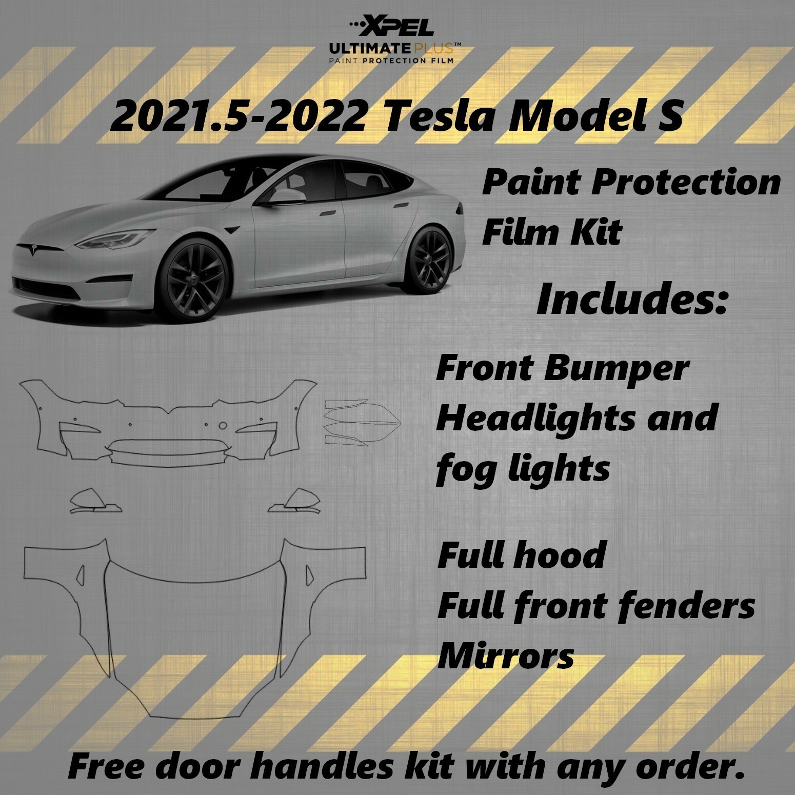 Headlamp and Fog Lamp Kit | TESLA MODEL S 2021.5 Headlamp and Fog Lamp Kit | TESLA MODEL S 2021.5