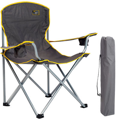 Heavy Duty Big & Tall Outdoor Oversized XL Chair 500 Pds - Camping, Fishing, Ect