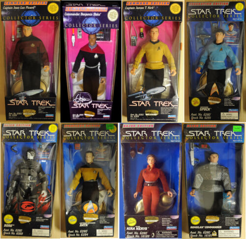 1994-1997 Star Trek Playmate Collector Ser 9" Doll/Figure Collection-Your Choice