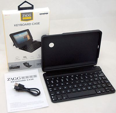 Zagg Folio Ellipsis 7 Tablet Bluetooth Protective Keyboard Case Stand Ultra-Slim