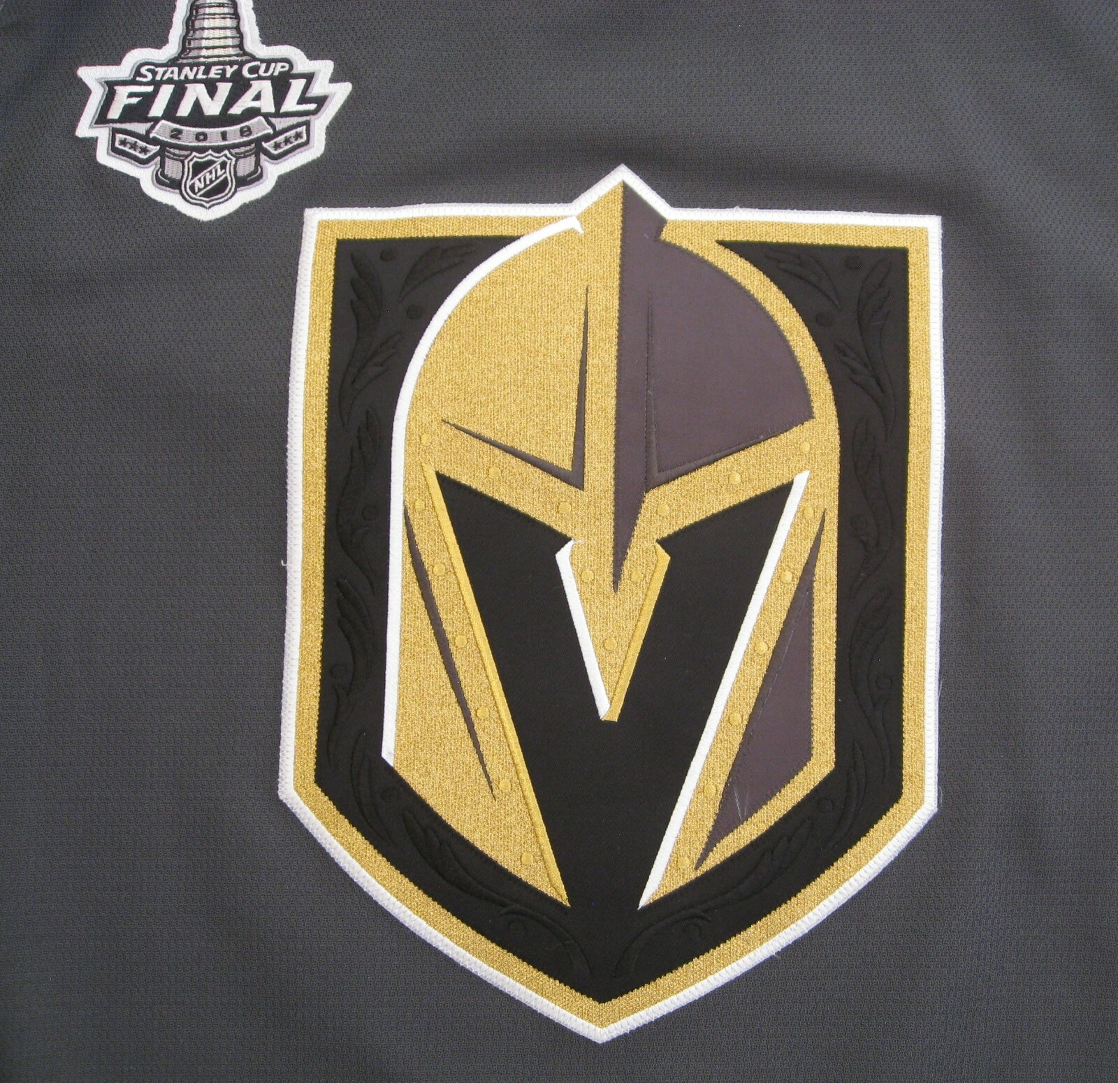 Vegas Golden Knights 2017-18 Stanley Cup Finals Deryk Engelland Game Worn Jersey