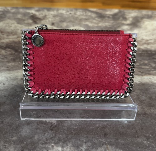 NEW Stella McCartney Fallabella Red Card ID Organizer Wallet