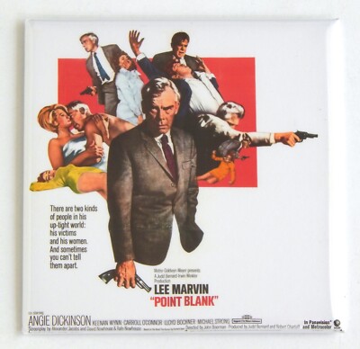 Point Blank FRIDGE MAGNET movie poster ''style S''