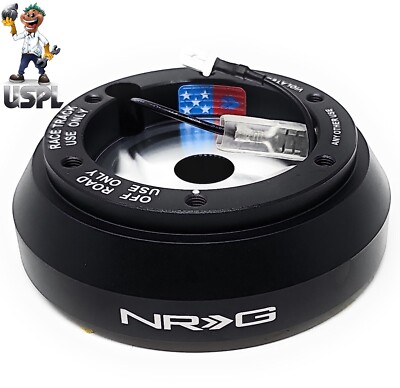 NRG Innovations Steering Wheel Short Hub Adapter SRK-160H + USPL Air Freshener