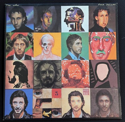 THE WHO Face Dances LP Vinyl Record 1981 Warner Bros HS 3516