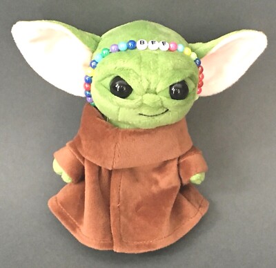 Evil Baby Yoda BFF Plush Mandalorian The Child Best Friends Forever 6” Doll 