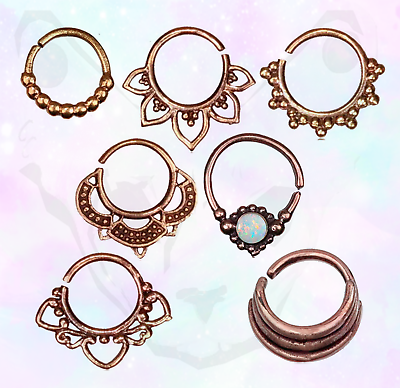 Bronze septum hotsell ring