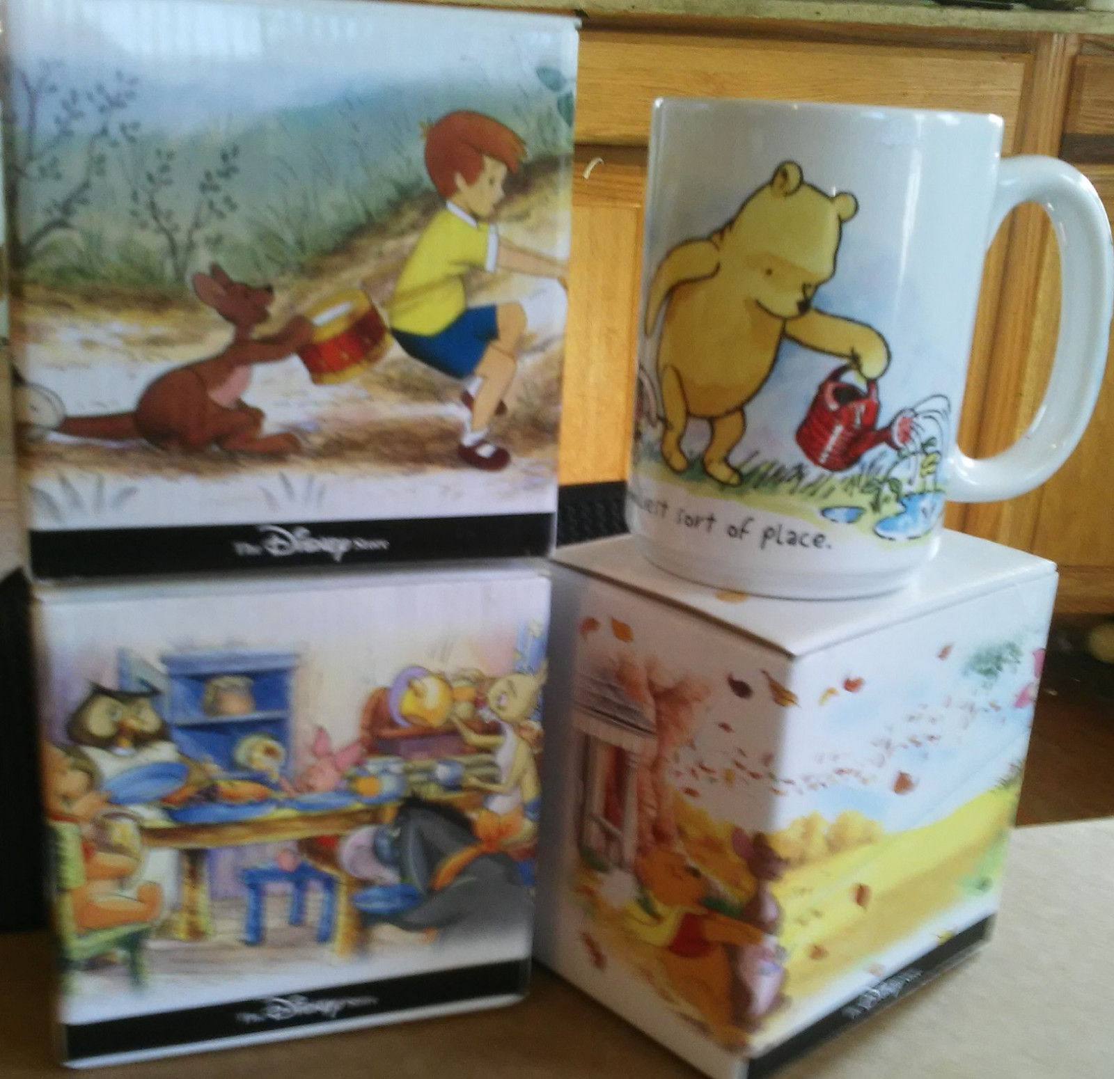 Winnie The Pooh Authentic Disney Store Cup Collection