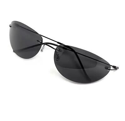 Fashion Cool The Matrix Neo Style Polarized Sunglasses Ultralight Rimless Men