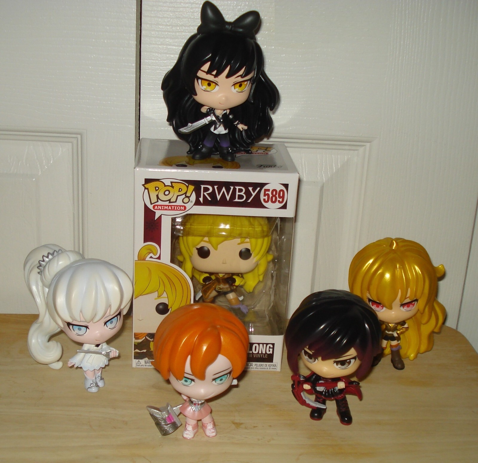 Funko POP! RWBY 氷雪帝国　ルビー　ヤン　ブレイク　ワイス　4体 Funko POP! RWBY 氷雪帝国 ルビー ヤン ブレイク ワイス 4体