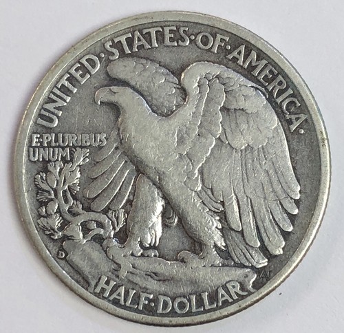1938 D Walking Liberty Half Dollar Better Date