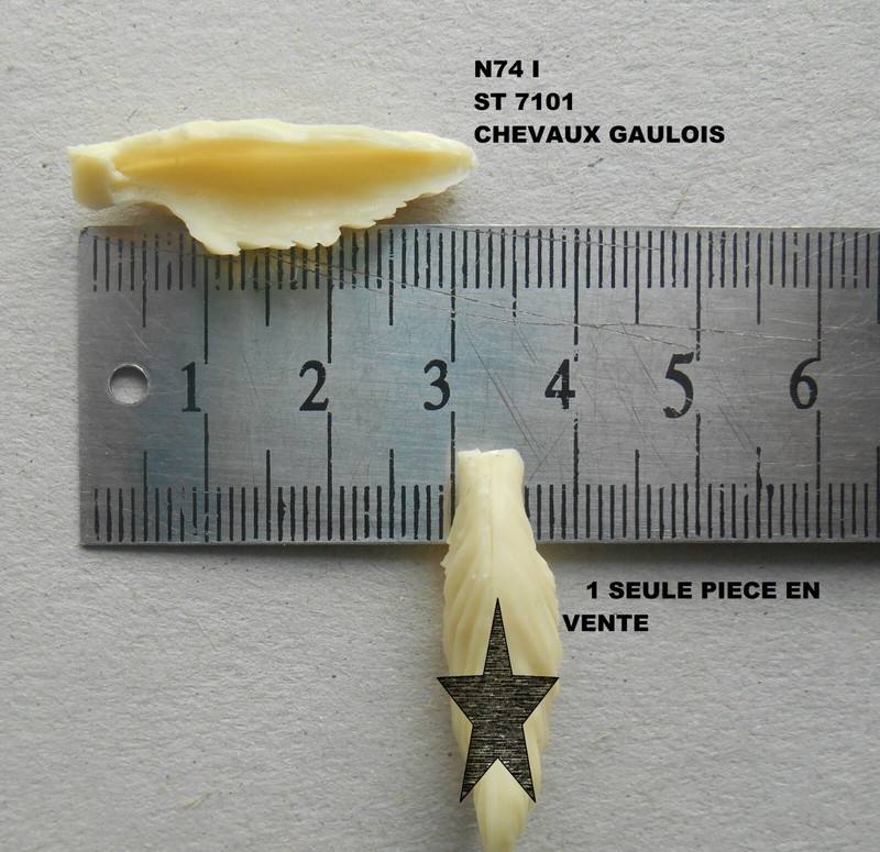 Starlux Copies Resinegaule Queue Pour Chevaux 7101 Et Autres