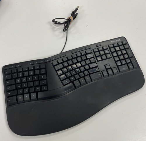 Microsoft Wired Ergonomic Keyboard LXM-00001 Model 1878 - BlackのeBay公認 ...