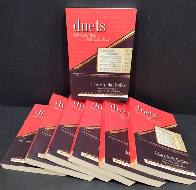 LOT OF 7 DUETS- A DEVOTIONAL FOR COUPLES 52 WEEK - GREAT FOR SMALL GROUP STUDY
