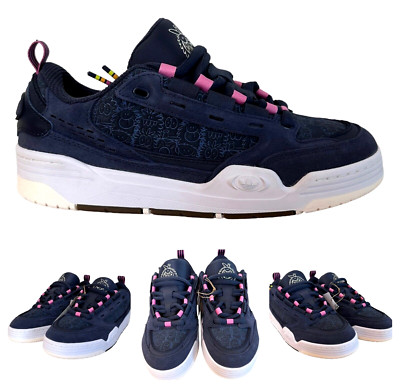 Adidas X Kevin Lyons ADI2000 Monster Shoe Sneaker Mens Sz 8 Navy White Pink NEW