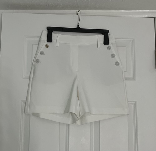 【新品】zoe short trip trousers 白 Wide & Short Trousers TC — White – La Garçonne