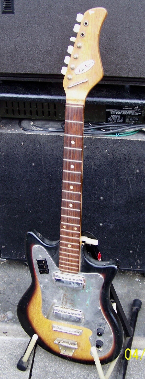 Vintage 1960's Tele-Star Teisco Kawai Electric Guitar