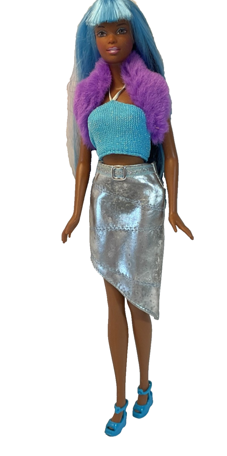 その他 BARBIE SPOT SCENE AFRICAN AMERICAN CHRISTIE DOLL (2001) Barbie Spot Scene Christie w Dog - B2718 Mattel ~ New HTF