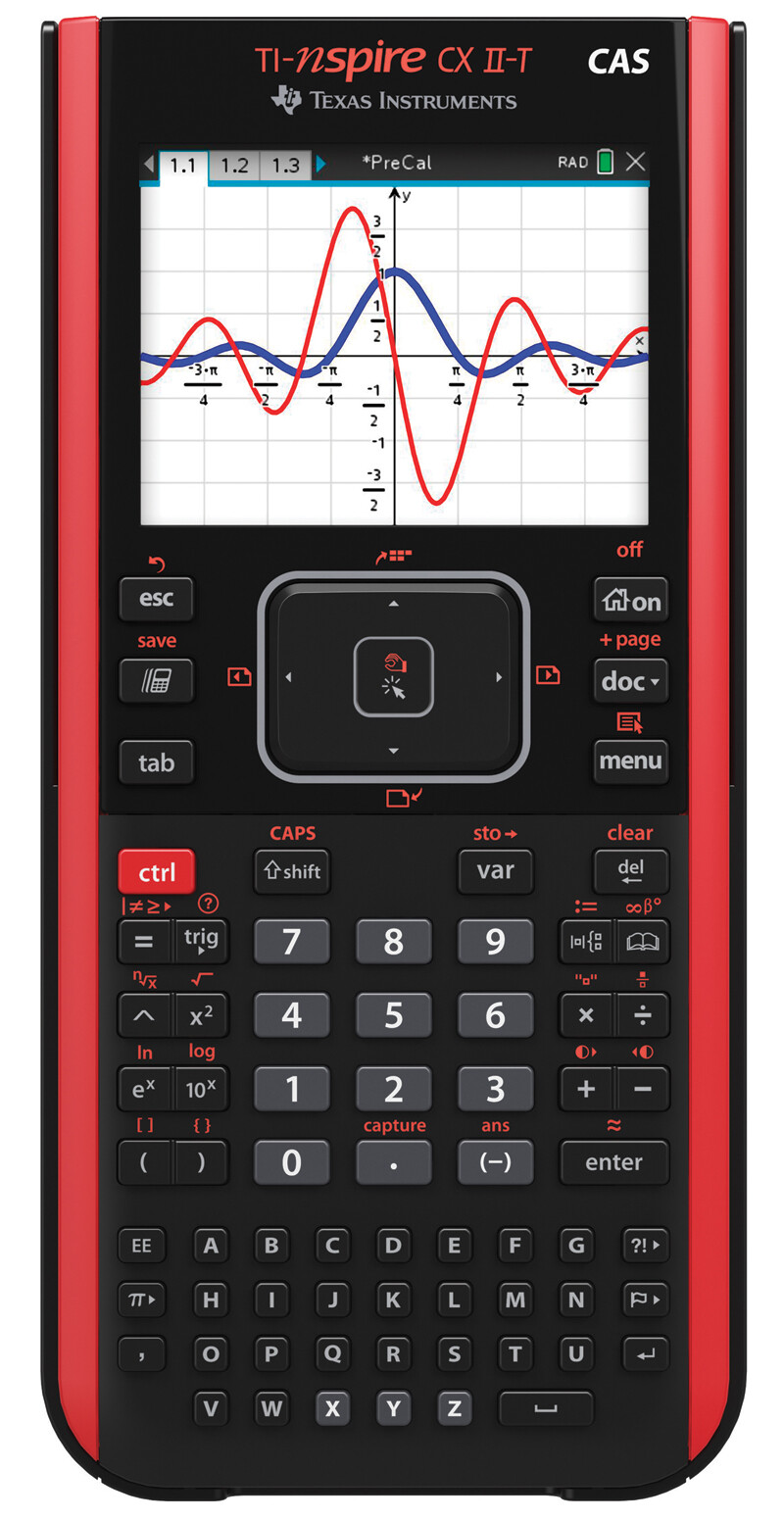 スキャナー TEXAS INSTRUMENTS TI-Nspire CAS #T25 Amazon.com : Texas Instruments TI-Nspire CX Graphing
