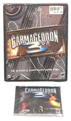 Carmageddon 3 TDR 2000 VTG PC Rom (Sealed) Game Brand New Open Box Xicat Torus +