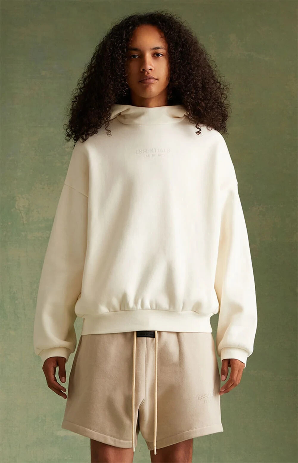 【ESSENTIALS】Essential Hoodie/Cloud Dancer(192BT232051F) Buy Fear of God Essentials Hoodie 'Cloud Dancer