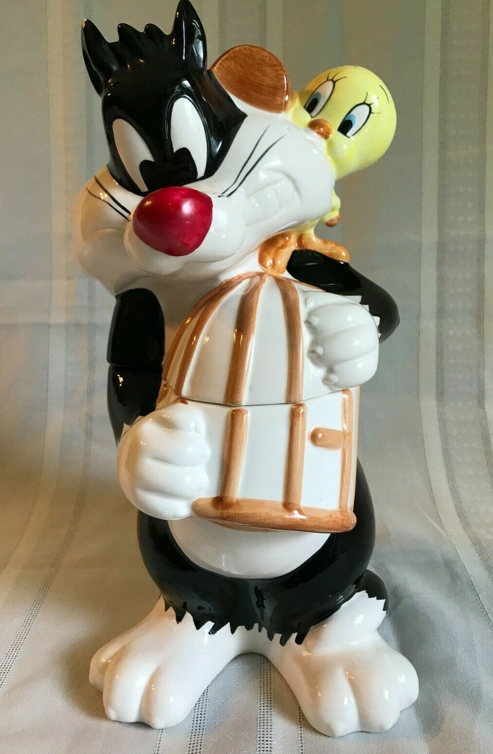 Warner トゥイーティ クッキージャー WARNER BROS. ~ LOONEY TUNES ~ 1993 SYLVESTER & TWEETY