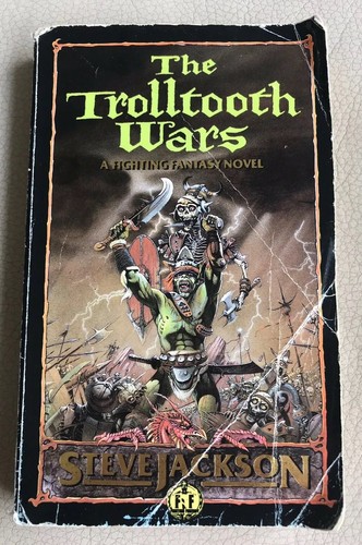 洋書 The Trolltooth Wars: Fighting Fantasy Steve Jackson's The Trolltooth Wars Graphic Novel debuts