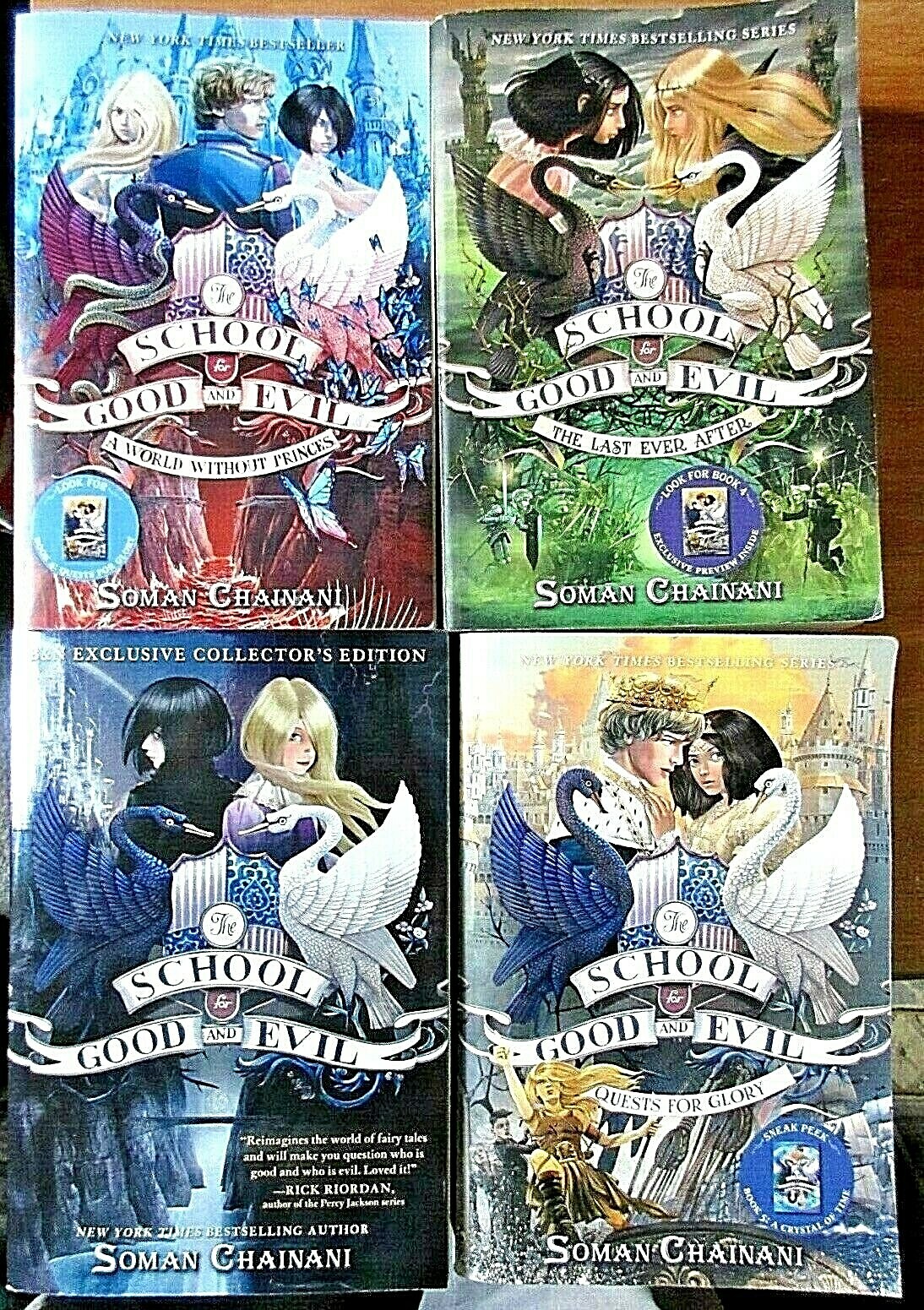 Box Set of The School for Good and Evil, Soman Chainani
