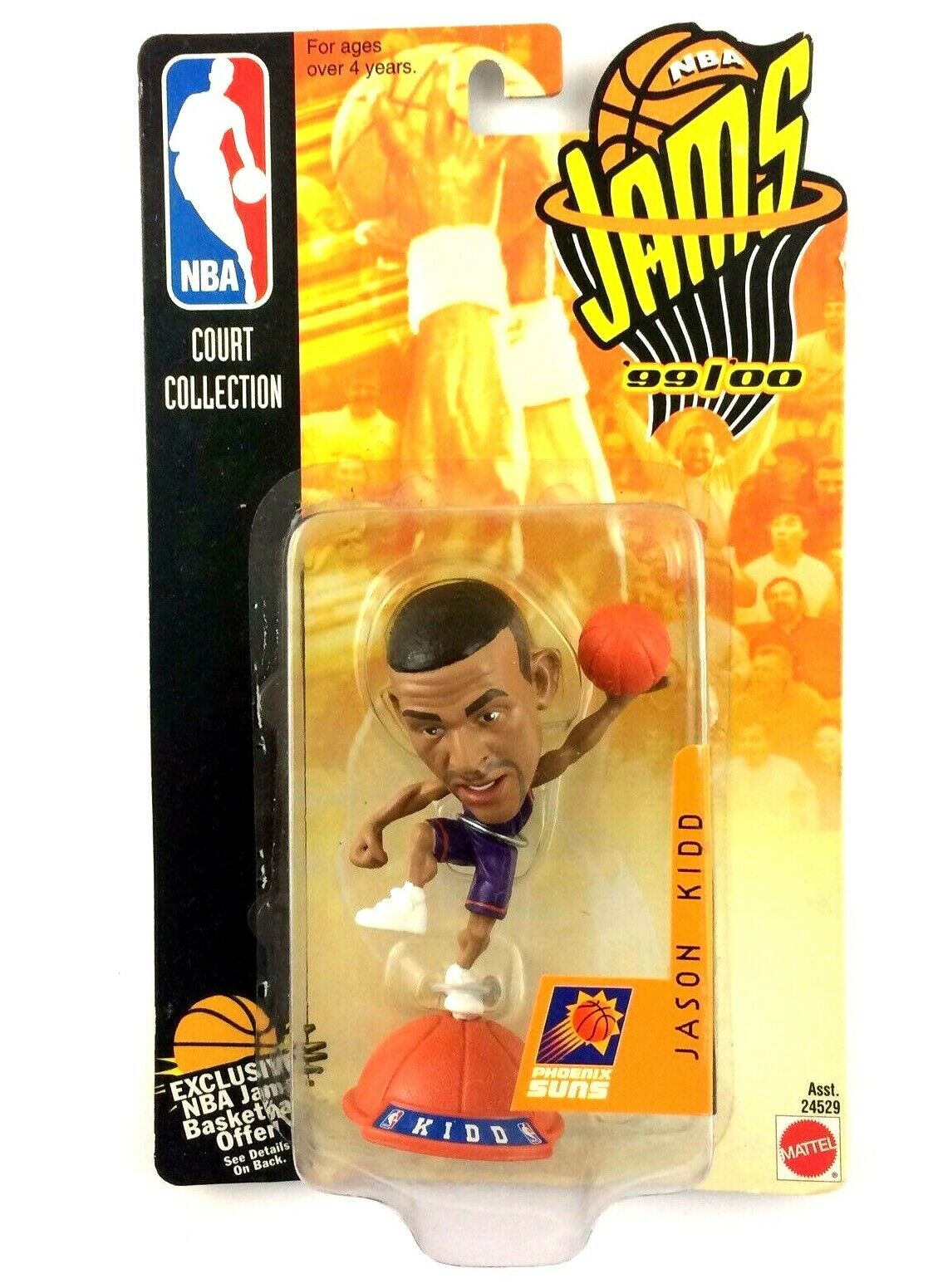 Jason Kidd 1999-00 NBA Jams Figure From Mattel Video Game Jason Kidd 1999-00 NBA Jams Figure From Mattel Video Game