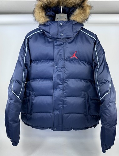 Supreme X Jordan - Logo Embroidered Hooded Puffer Jacket Size: XL Supreme X Jordan - Logo Embroidered Hooded Puffer Jacket Size: XL