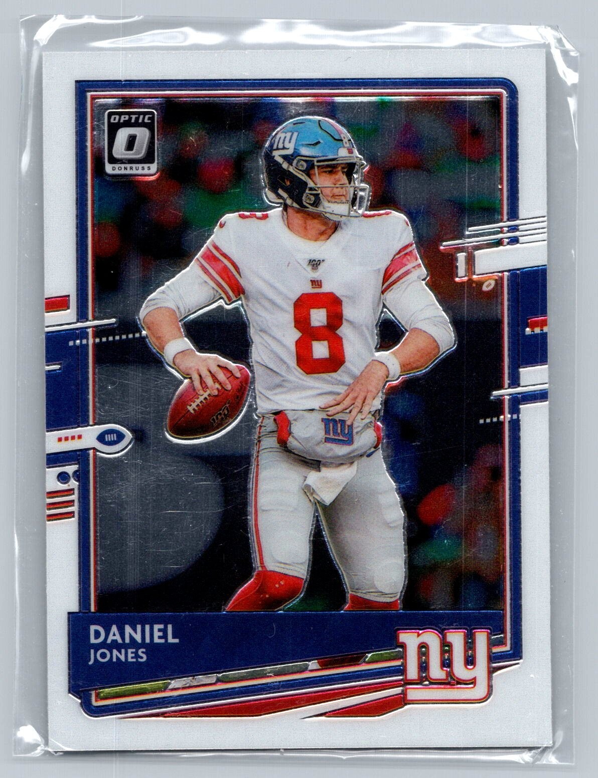 PANINI NFLカード OBSIDIAN DANIEL JONES GIANTS 10/10 #MM-2 送料無料 中古 IT1 2023 PANINI ILLUSIONS DANIEL JONES KING OF CARDS ACETATE-#3