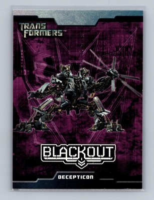 2007 Topps Transformers Movie Cards Blackout #13
