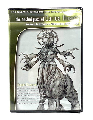 The Techniques of Carlos Huante Vol 1: Creature Sketching DVD Gnomon Workshop