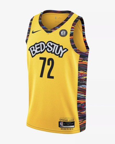 Nike Brooklyn Nets BED-STUY ジャージ サイズM NWT Brooklyn Nets Jersey Biggie Smalls 72 Bed Stuy Coogi