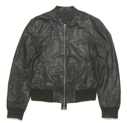 ALLSAINTS ブラック レザージャケット S NIKO BOMBER AllSaints Niko Leather Bomber Jacket | Nordstromrack