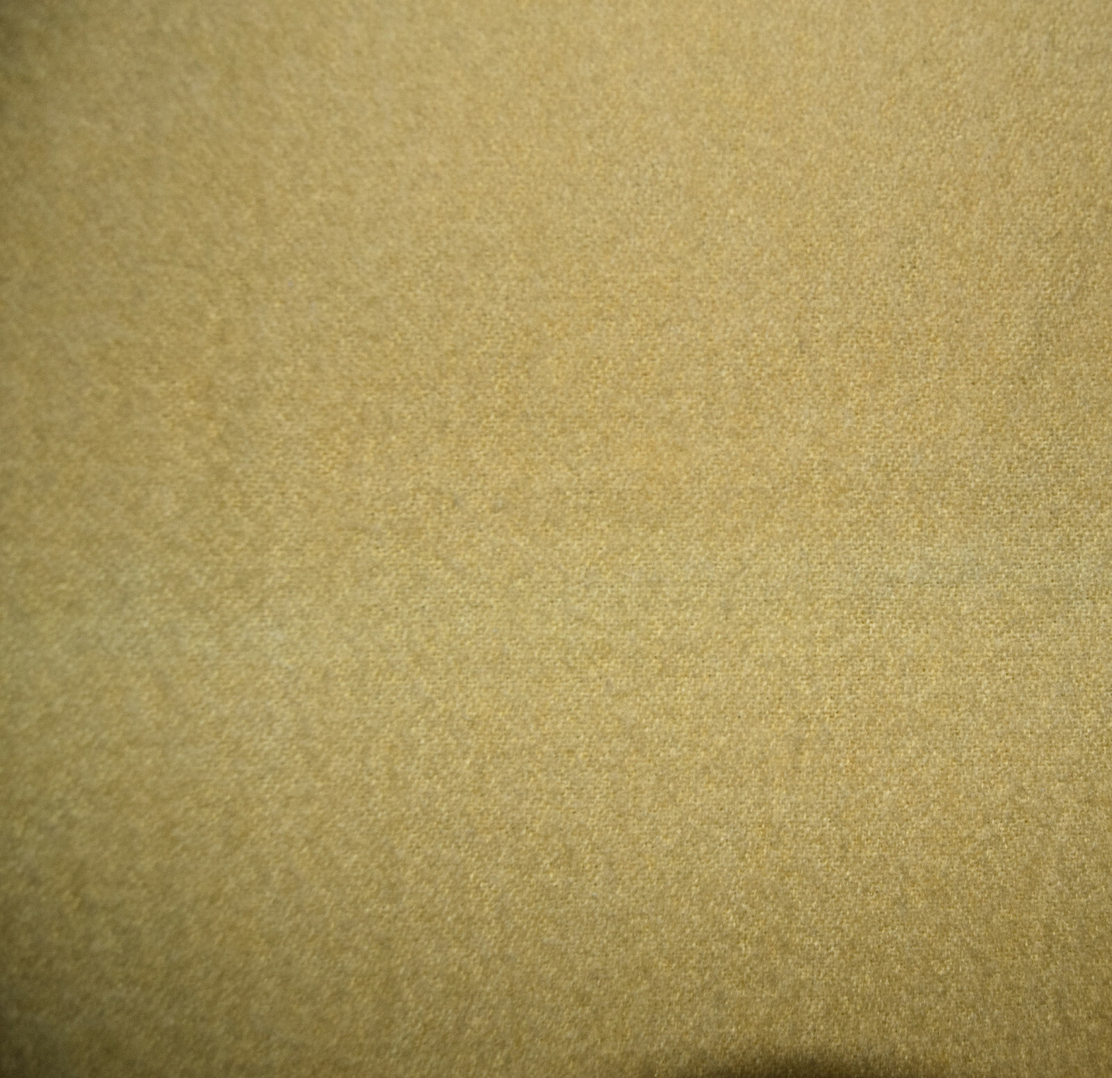 Vintage Yellow Wool Blanket.