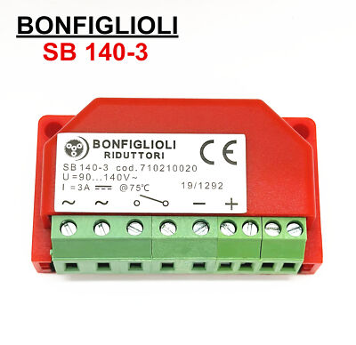 BONFIGLIOLI RIDUTTORI SB 140-3 710210020 U=90...140V~ I=3A motor Brake Rectifier