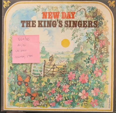 The King's Singers New Day Vinyl Record LP VG+/VG SCX 6629 1980