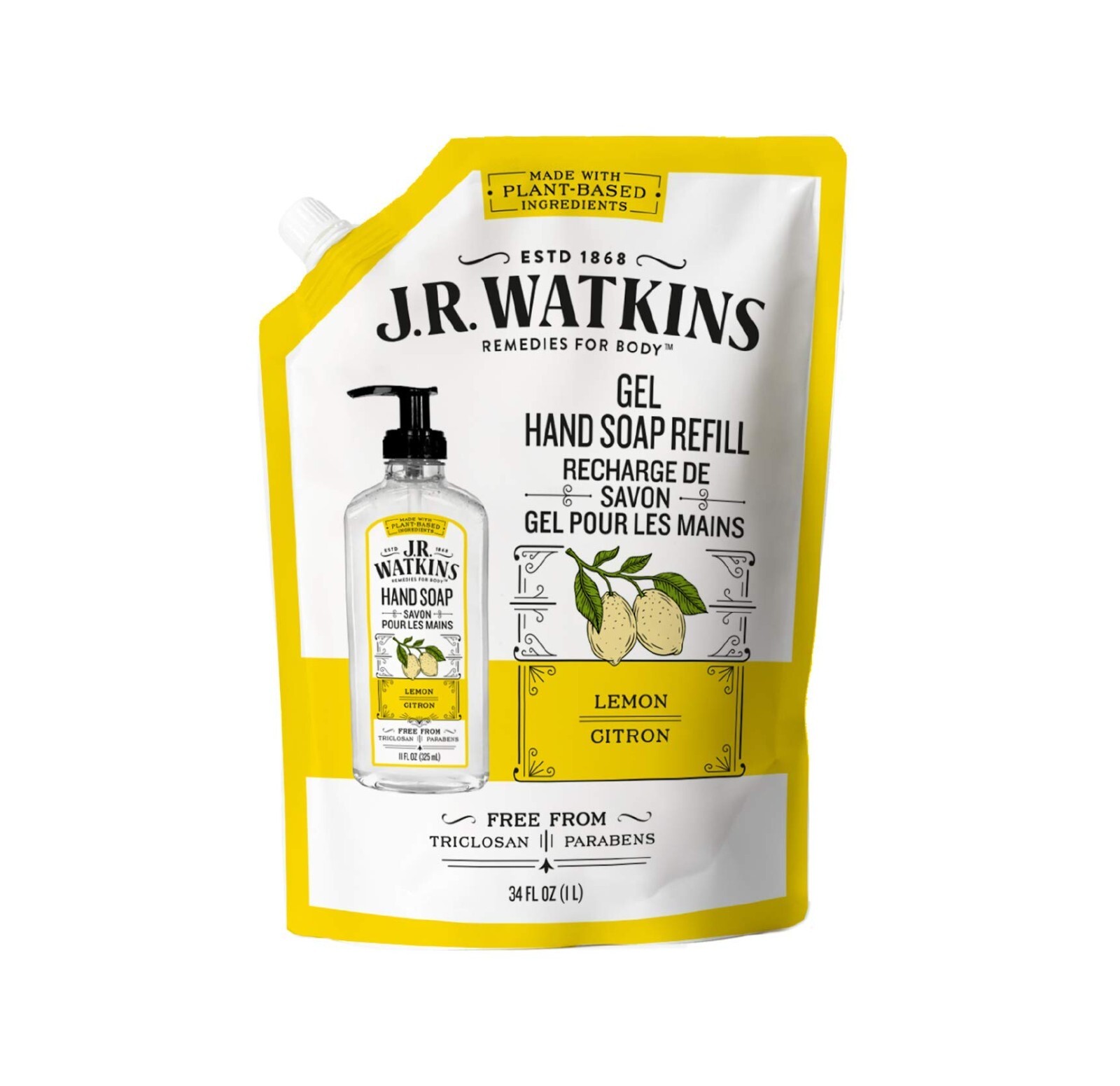 Lemon Refill, 34 Fl Oz - Brand New