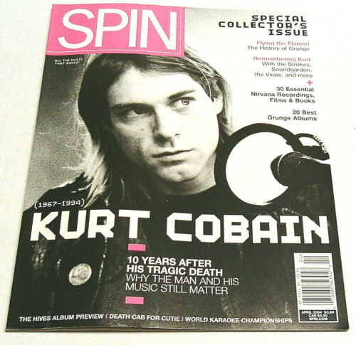 Spin Magazine Kurt Cobain Special Collector