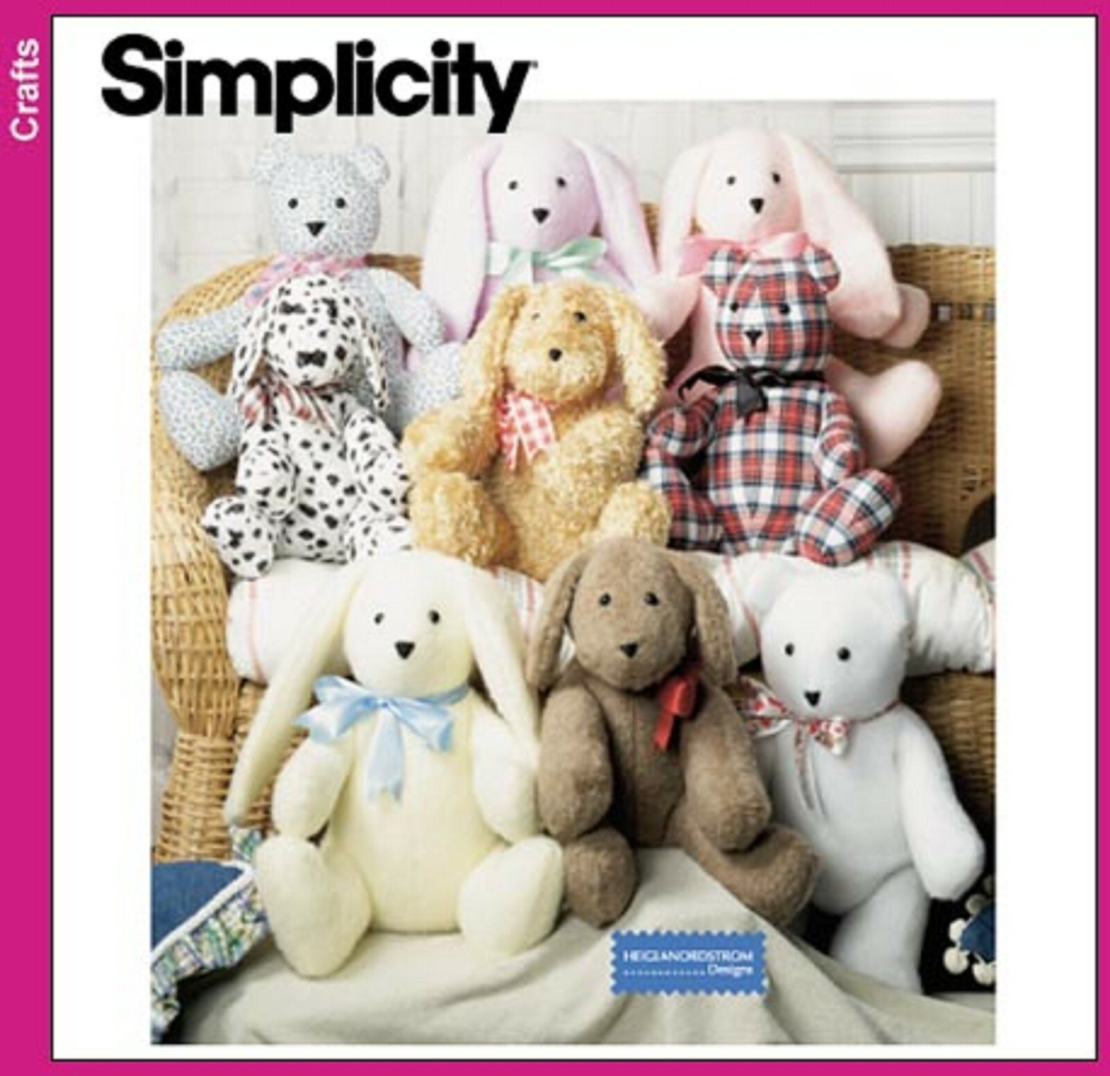 simplicity-9524-dog-rabbit-bear-sewing-pattern-new-oop-ebay