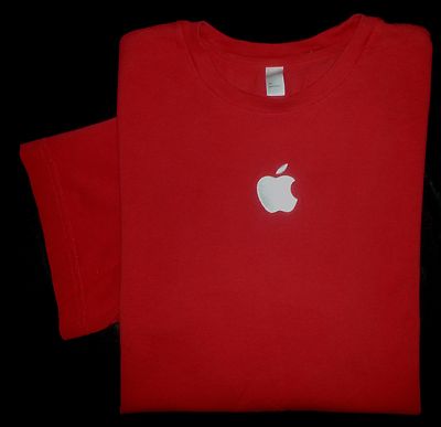 【L】ON AIR Apple Sidra L/SL Tee - Red L】ON AIR Apple Sidra L/SL Tee - Red
