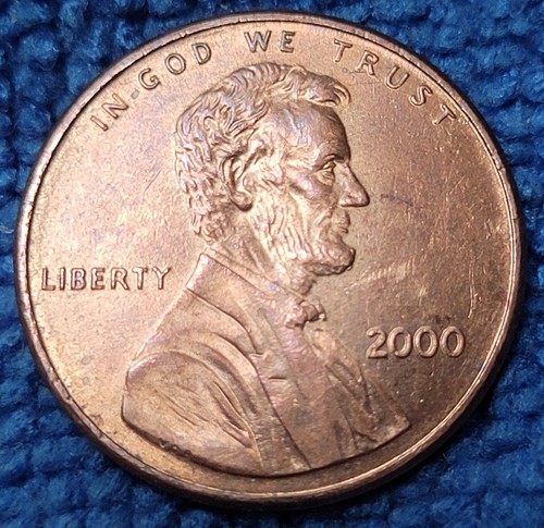 2000 Lincoln Memorial Penny. No Mint Mark Close AM | eBay