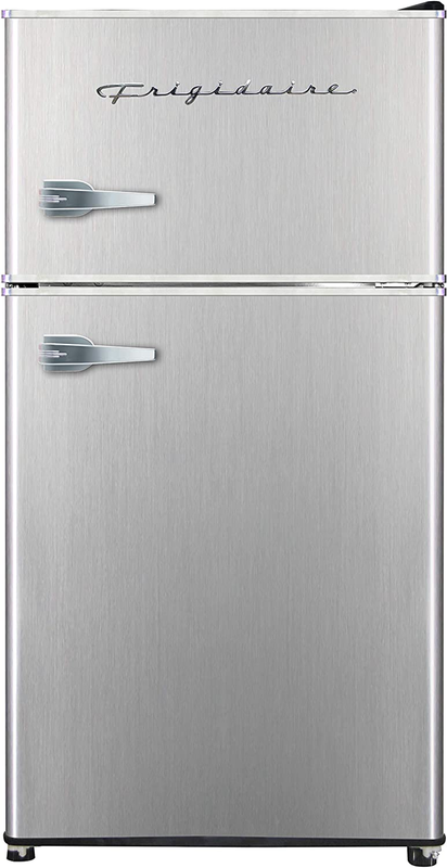 And Freezer, Platinum Series, Stainless Steel, Double 3.1 Cub Ft
