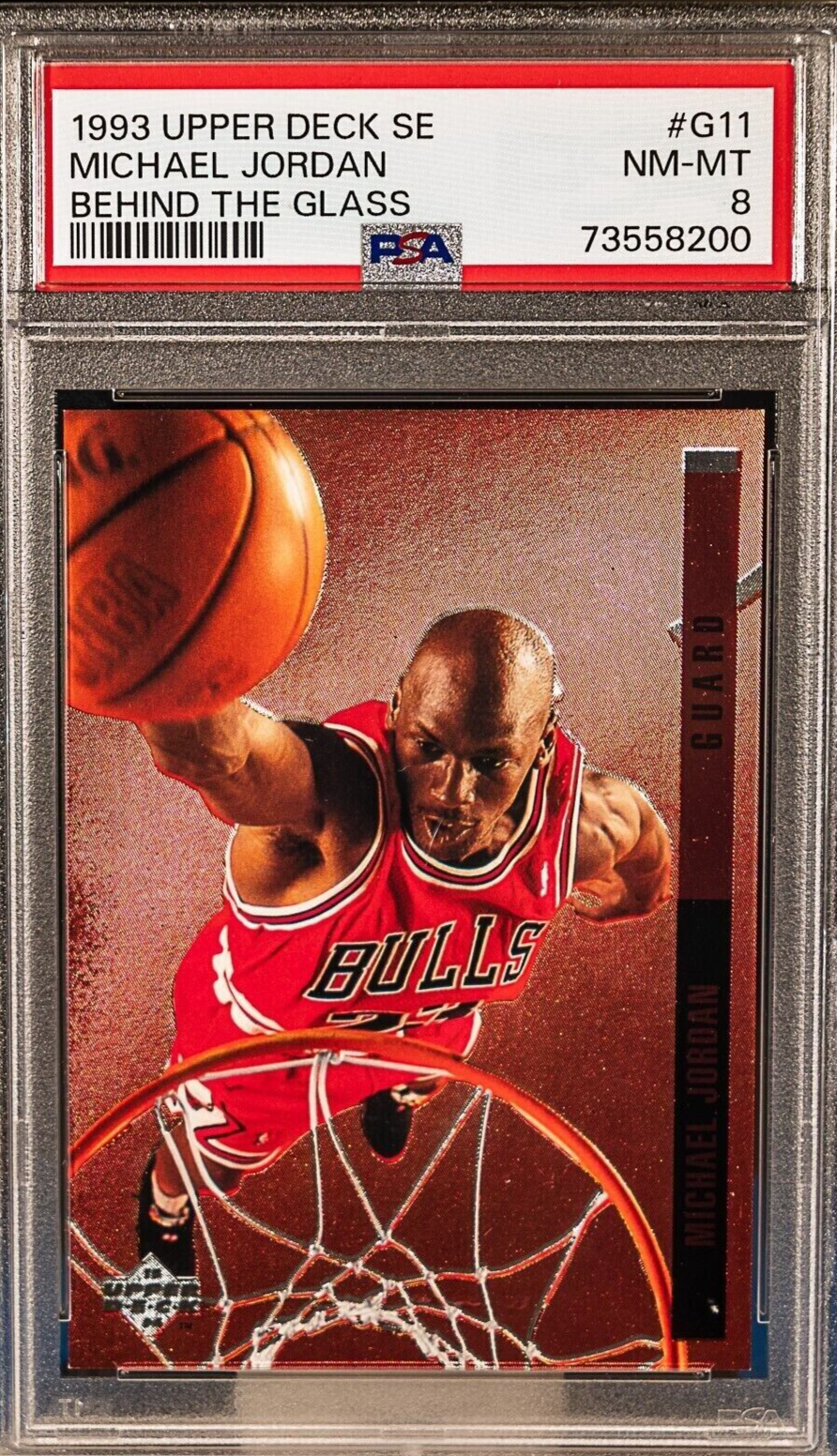 マイケルジョーダン 1993 Upper Deck PSA 9 Michael Jordan, 1993 Upper Deck # 193, Low Population 84