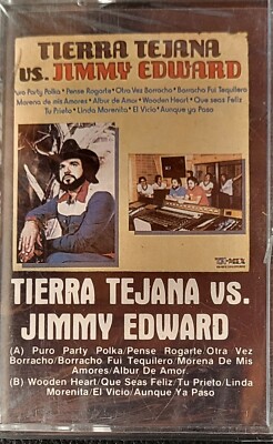 TIERRA TEJANA VS. JIMMY EDWARD - CASS NEW SEALED TH MEX 2416 USA 1986 RARE OOP