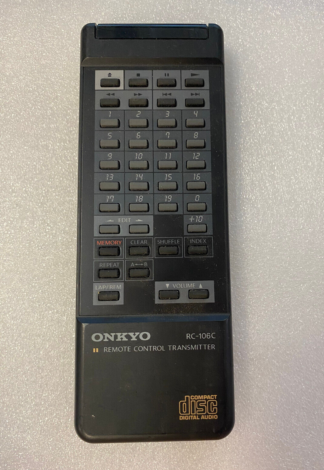 Authentic ONKYO RC-106C Remote Control -Tested Working- | eBay