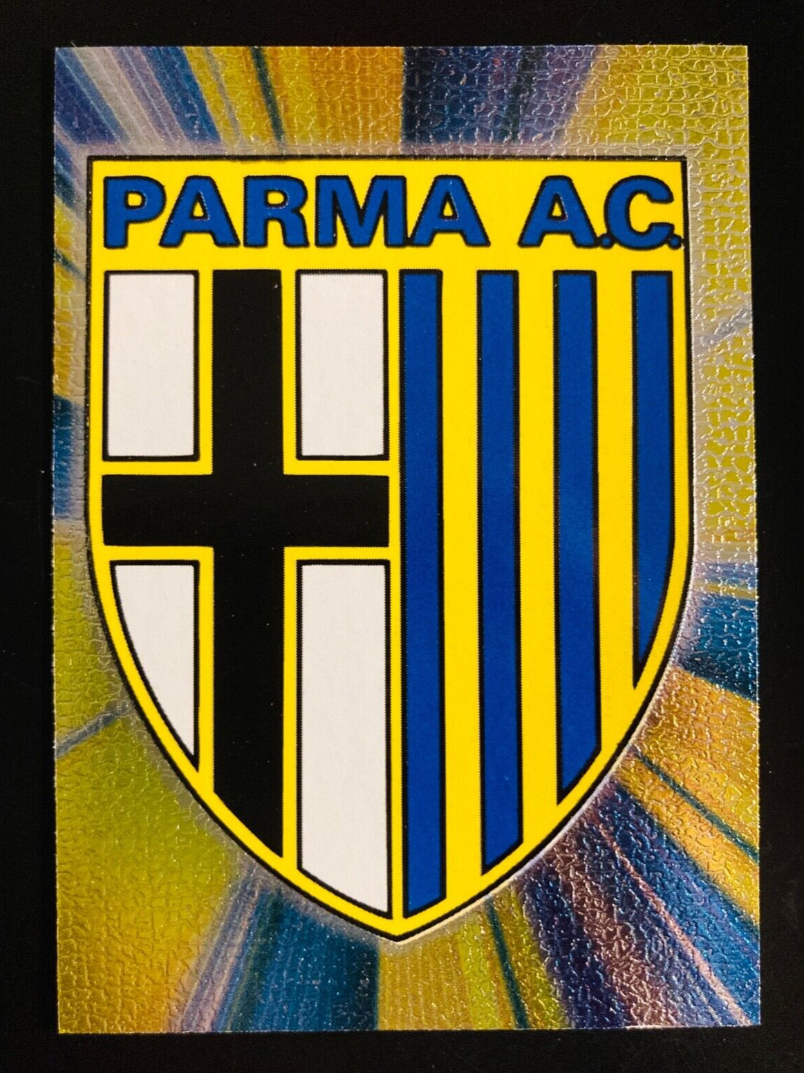 1997-98 Panini Calcio 1998 # 22 Parma AC Logo Team Badge