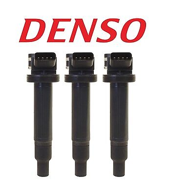 For Toyota 4Runner Tacoma T100 3.4 V6 Set of 3 Direct Ignition Coils Denso