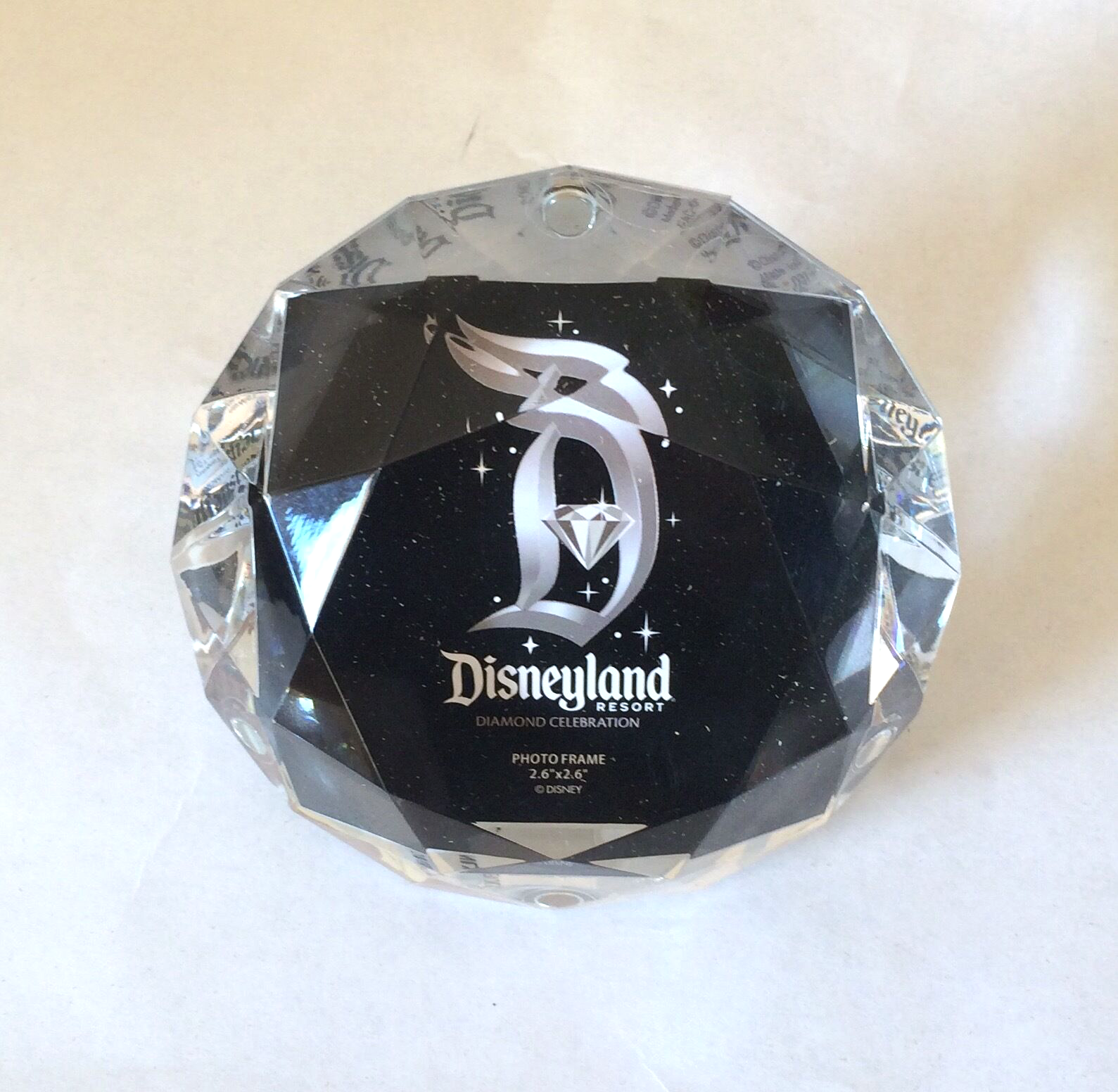 New Disneyland 60th Anniversary Diamond Celebration Frame | eBay